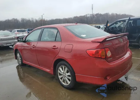 2010 Toyota Corolla Base z USA, uszkodzony, nr VIN 2T1BU4EE2AC333400